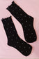 Moxie Ruffled Polka Dot Socks