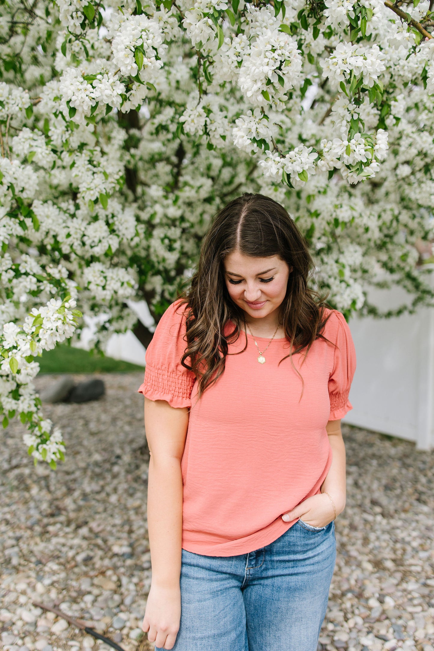 Callen Blouse in Terracotta - Lettie Boutique