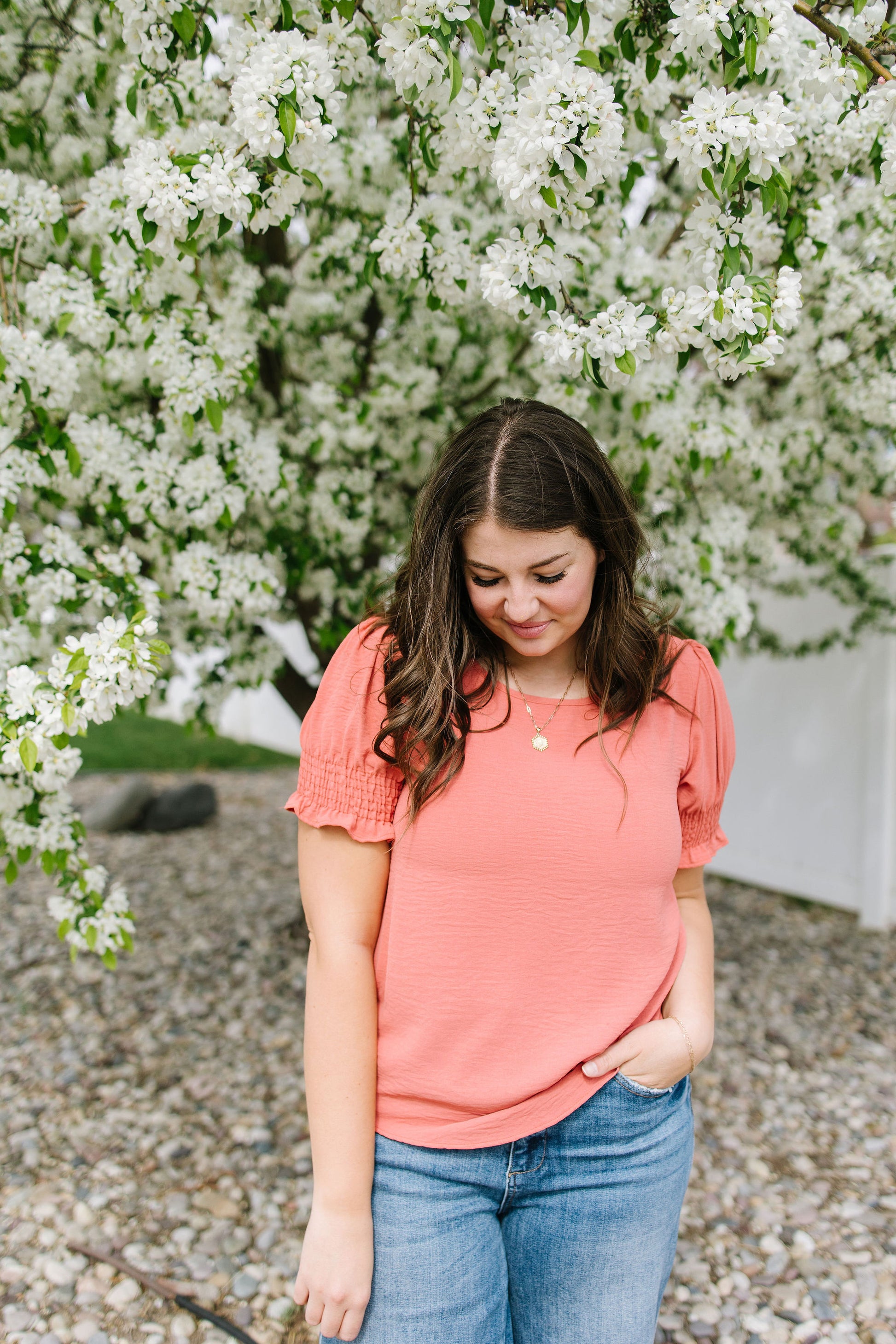 Callen Blouse in Terracotta - Lettie Boutique