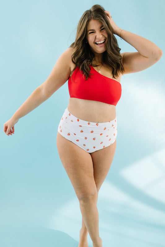 Rio Strawberry Swim Bottoms - Lettie Boutique