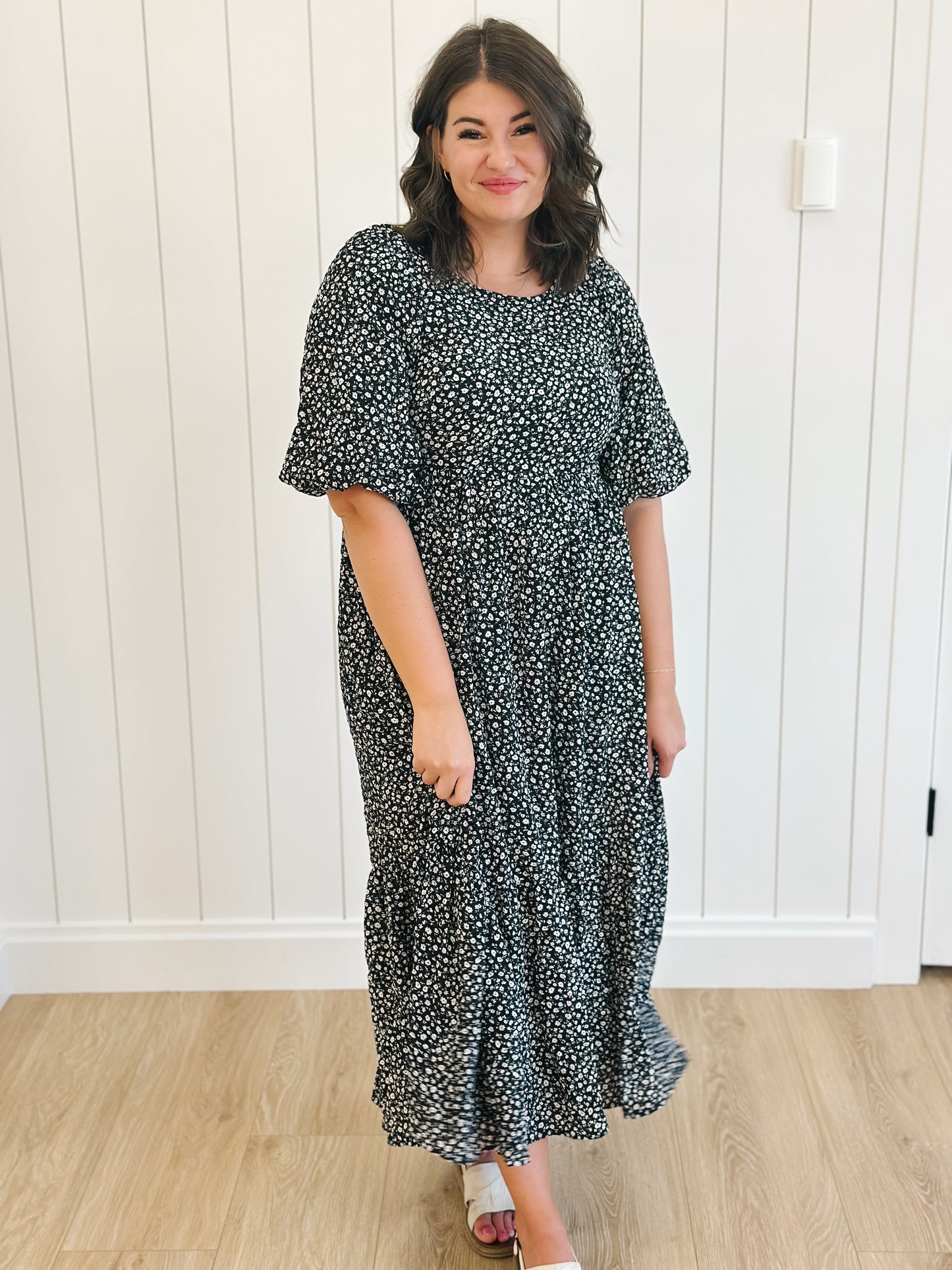 Adair Floral Midi Dress