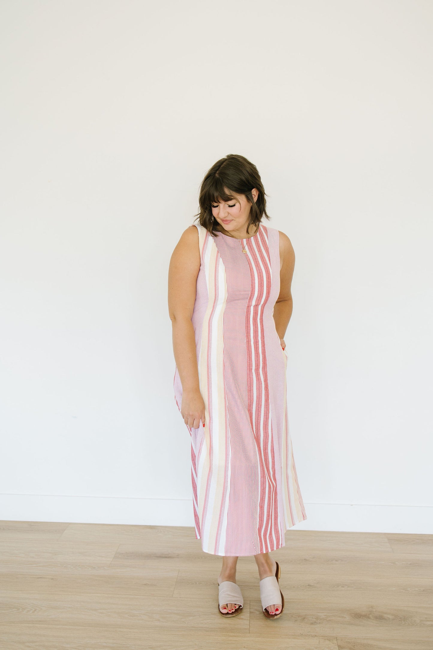 Mason Multistripe Midi Dress