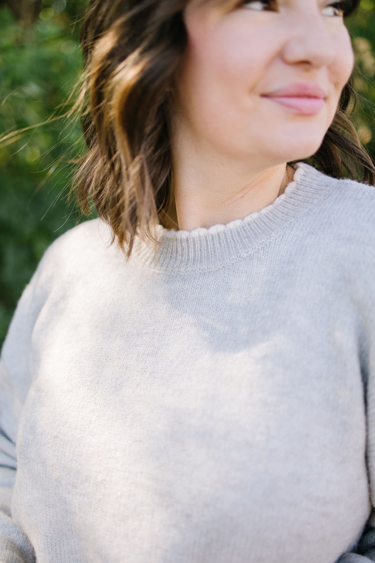 +Inez Scalloped Sweater - Lettie Boutique