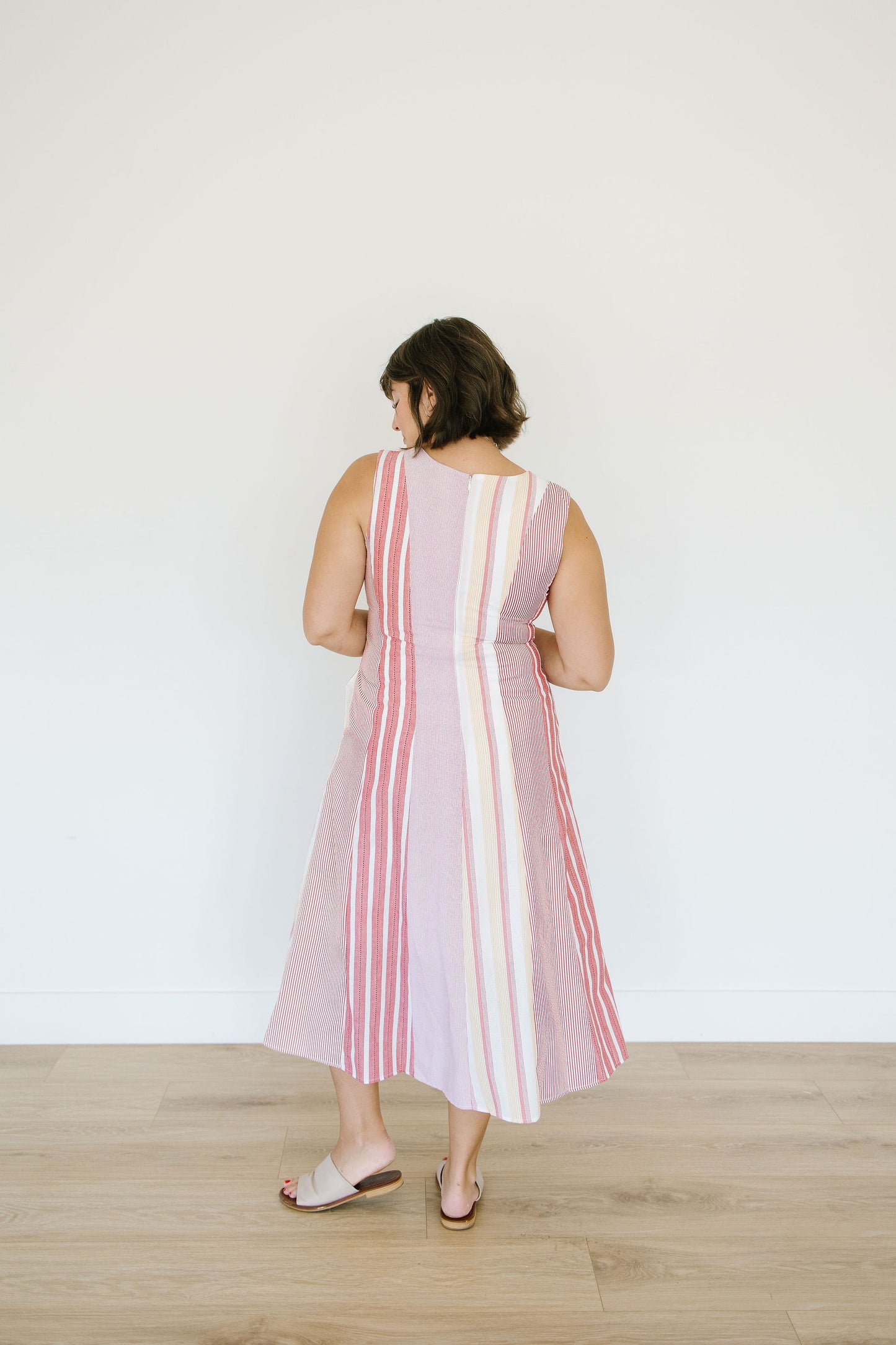 Mason Multistripe Midi Dress