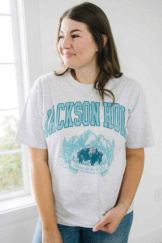 Jackson Hole Graphic Tee - Lettie Boutique