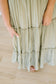 *Taylor Tiered Maxi Dress in Olive - Lettie Boutique