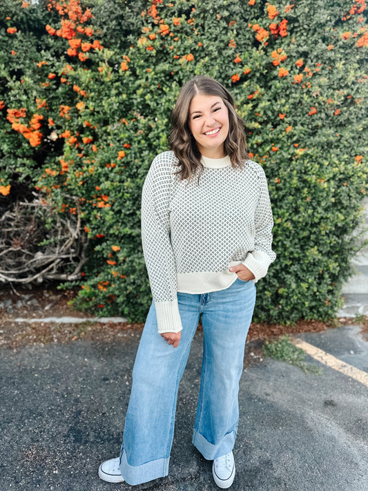 Mila Patterned Sweater