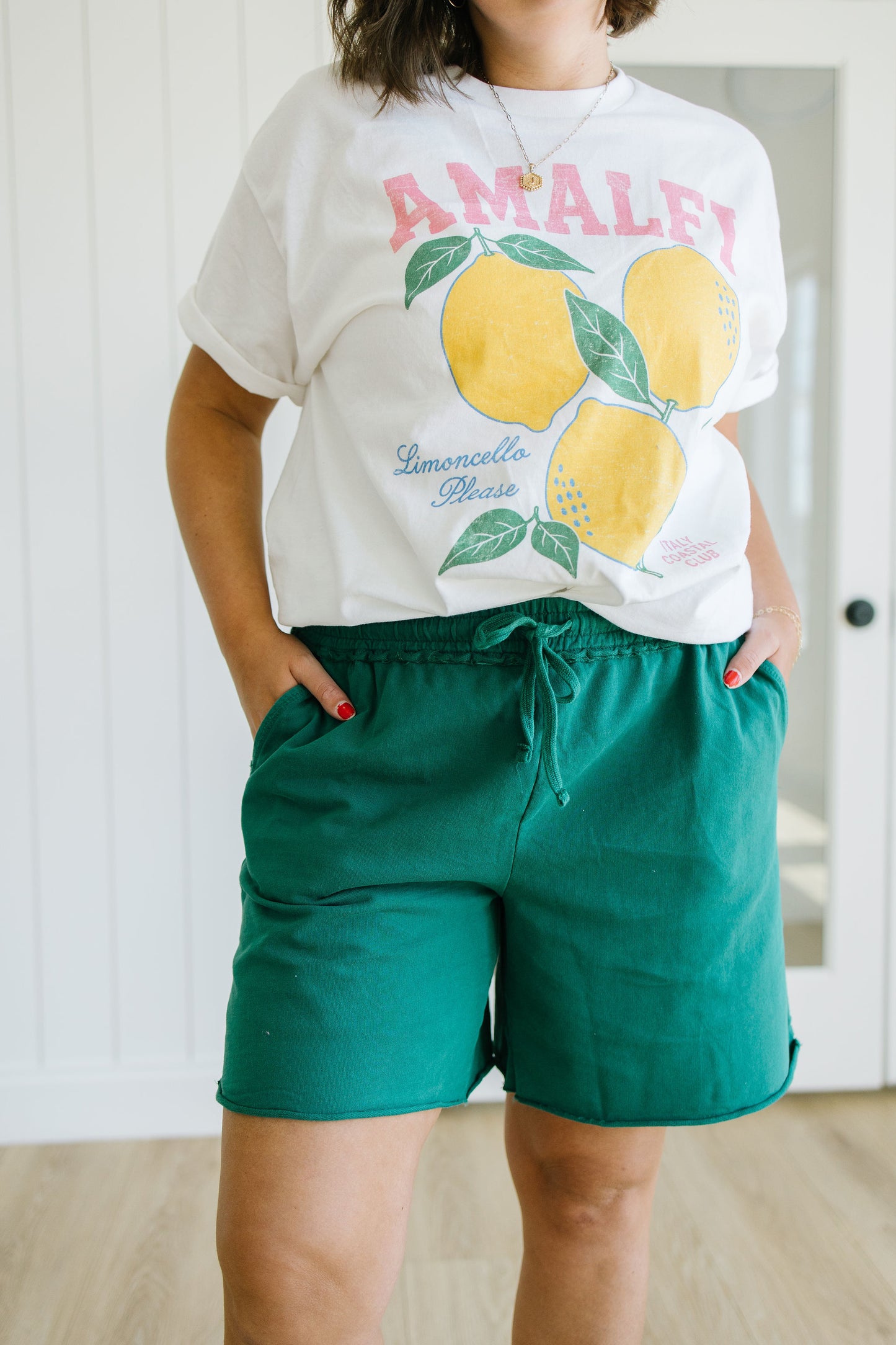 Talia Shorts in Green