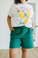 Talia Shorts in Green