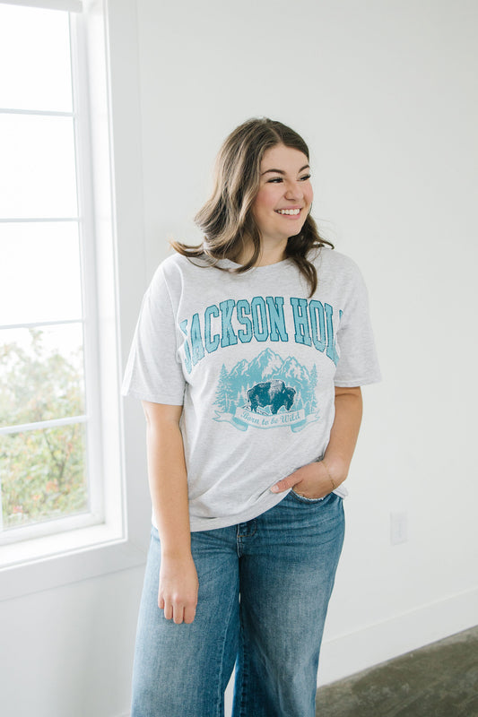 Jackson Hole Graphic Tee - Lettie Boutique