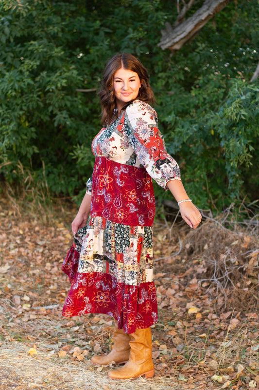 Wilmington Mixed Dress