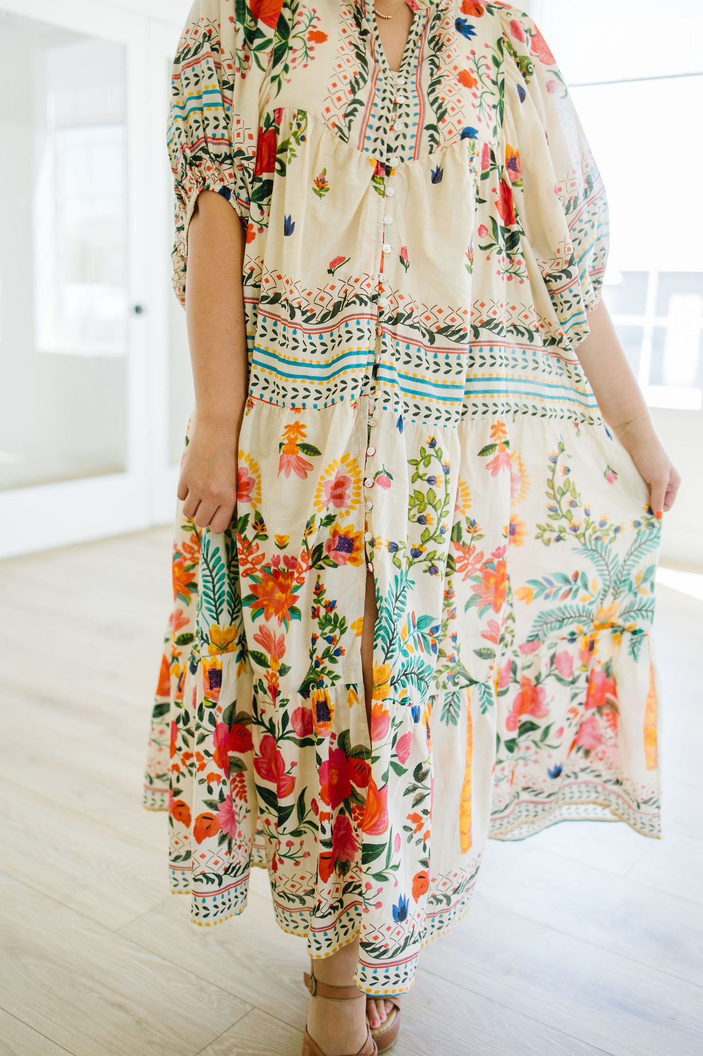 Chayse Boho Floral Maxi