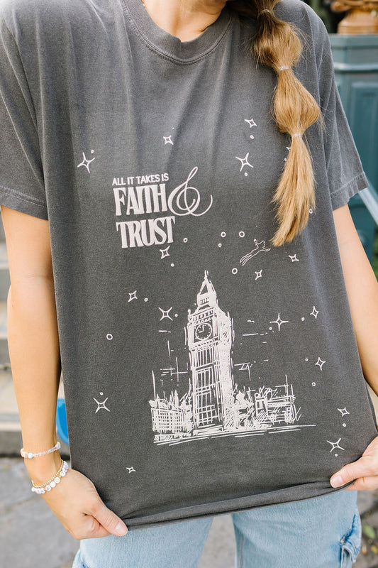 Faith+Trust Tee - Lettie Boutique