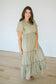 *Taylor Tiered Maxi Dress in Olive - Lettie Boutique