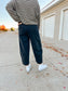 Henry Barrel Jeans in Black