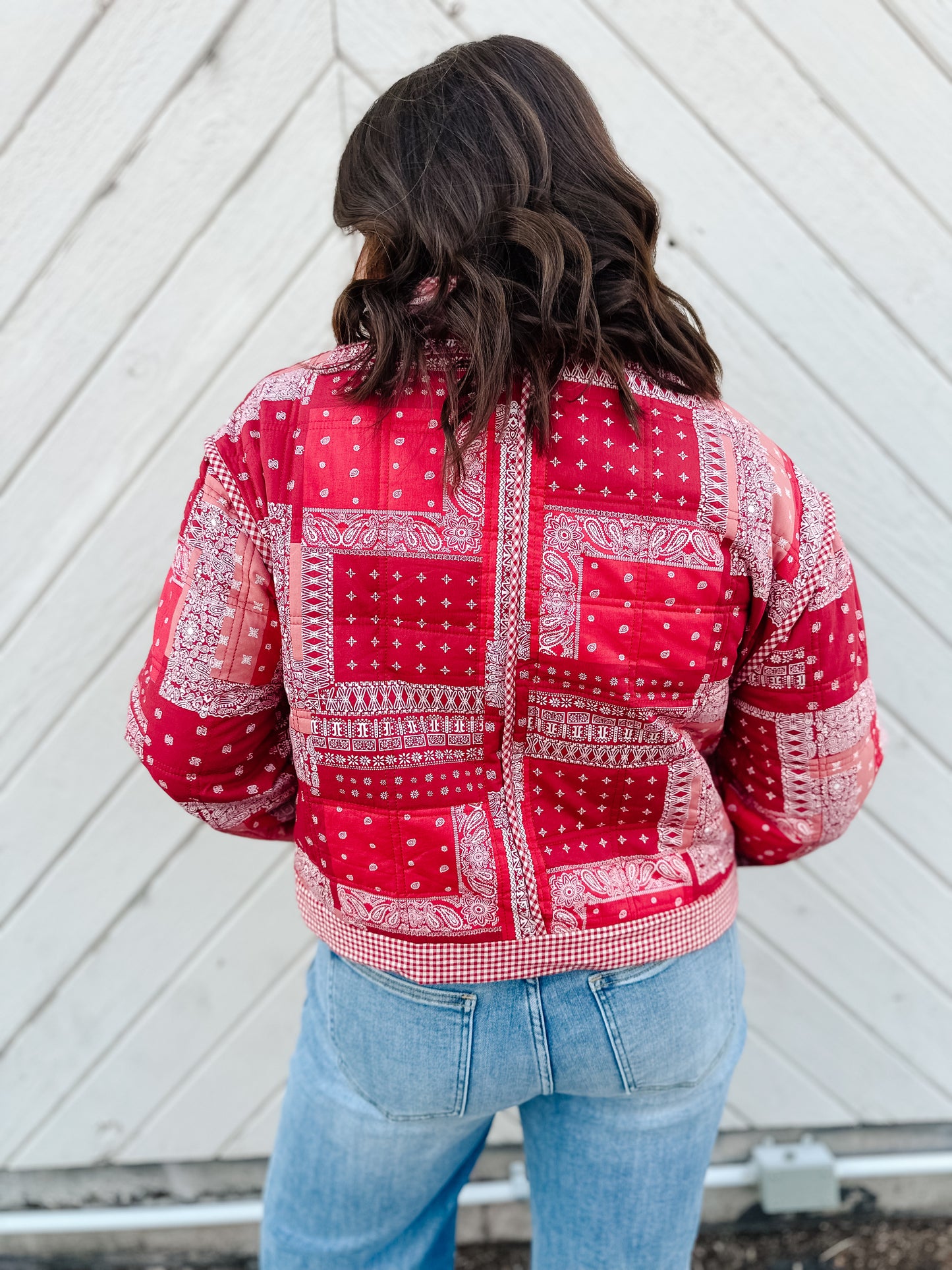 Ava Printed Jacket
