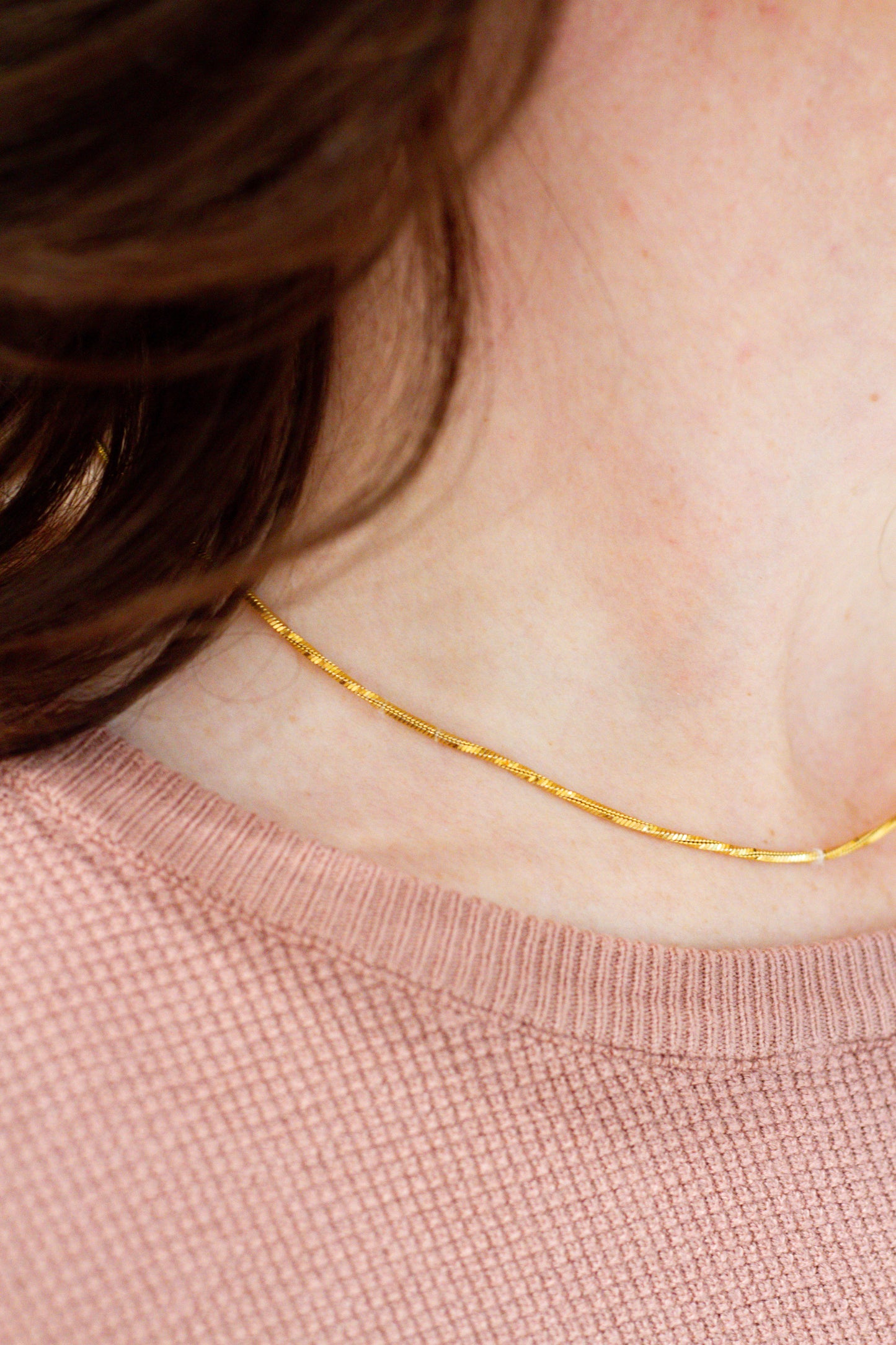 Twisted Gold Filled Necklace