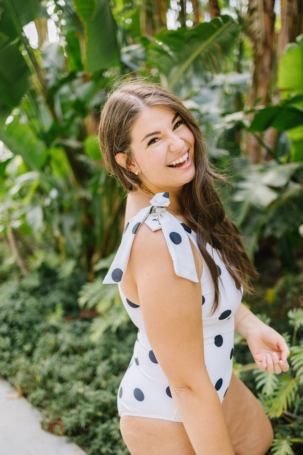 Audrey Polka Dot Swim