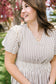 Eden Maxi Dress in Birch Stripe - Lettie Boutique