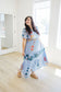 Kaydree Printed Maxi Dress in Blue - Lettie Boutique