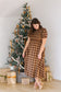 Lottie Plaid Midi Dress