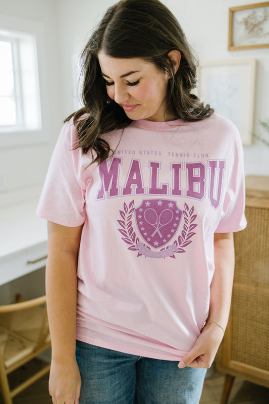 Malibu Graphic Tee - Lettie Boutique