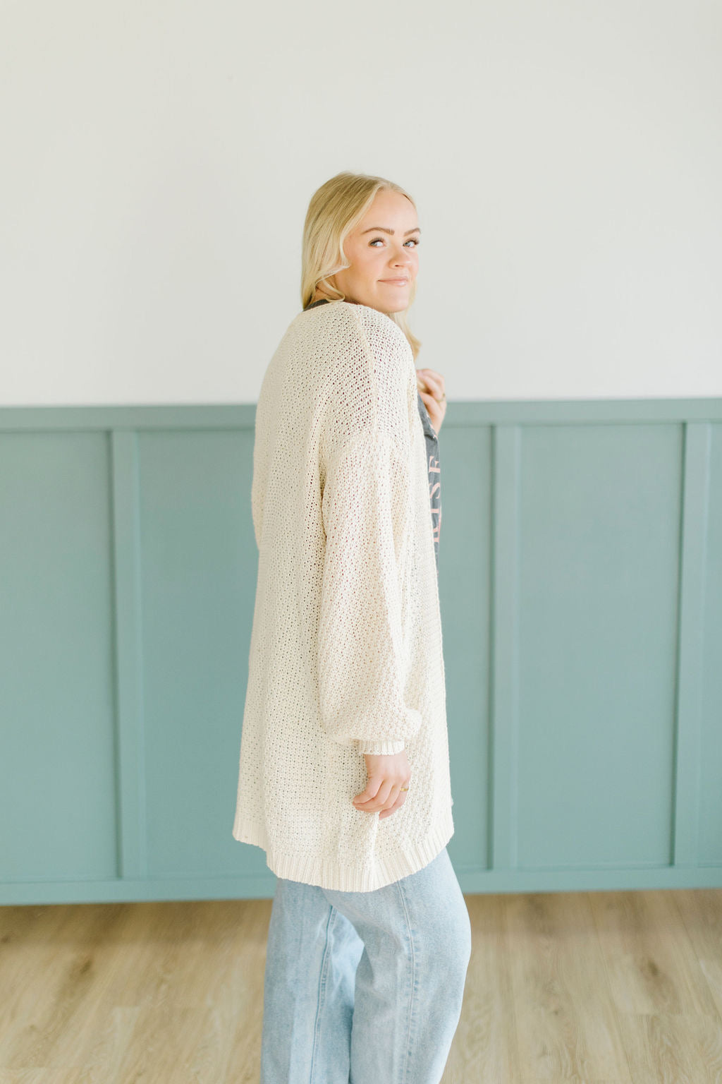 Quincy Cardigan in Cream