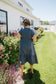Kendall Smocked Midi Dress