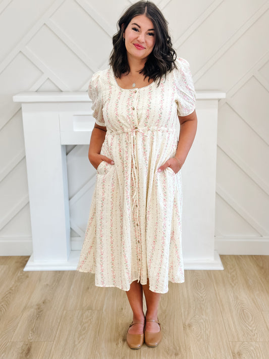 Emmie Floral Midi Dress