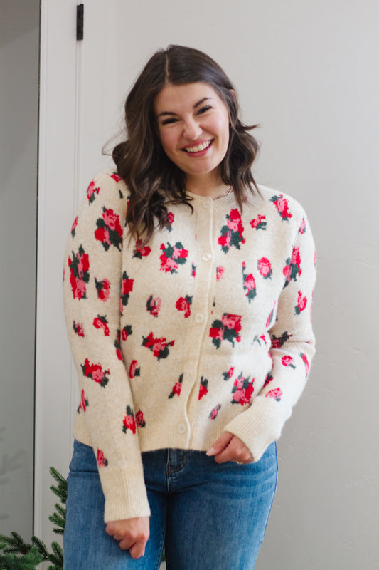 Piper Floral Cardigan