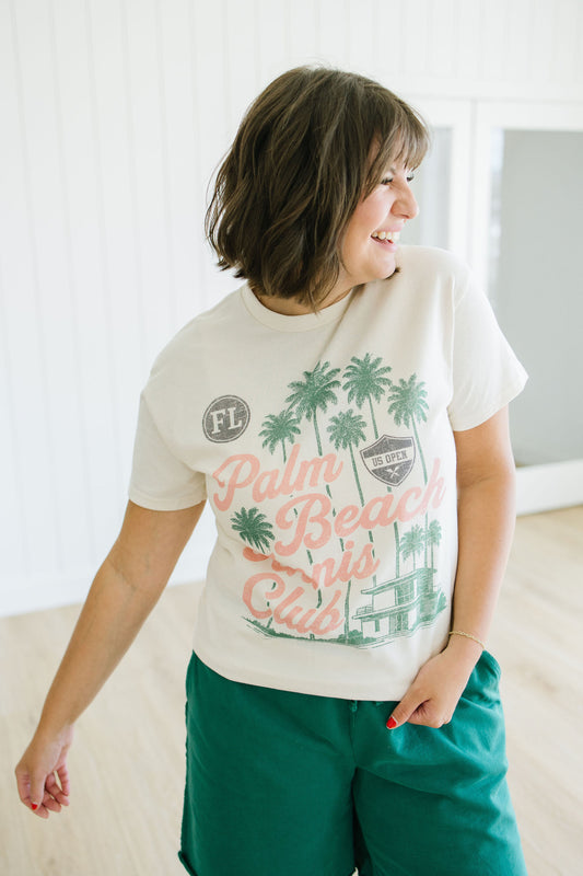 Palm Beach Club Graphic Tee