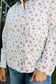 Liana Floral Corduroy Denim Jacket