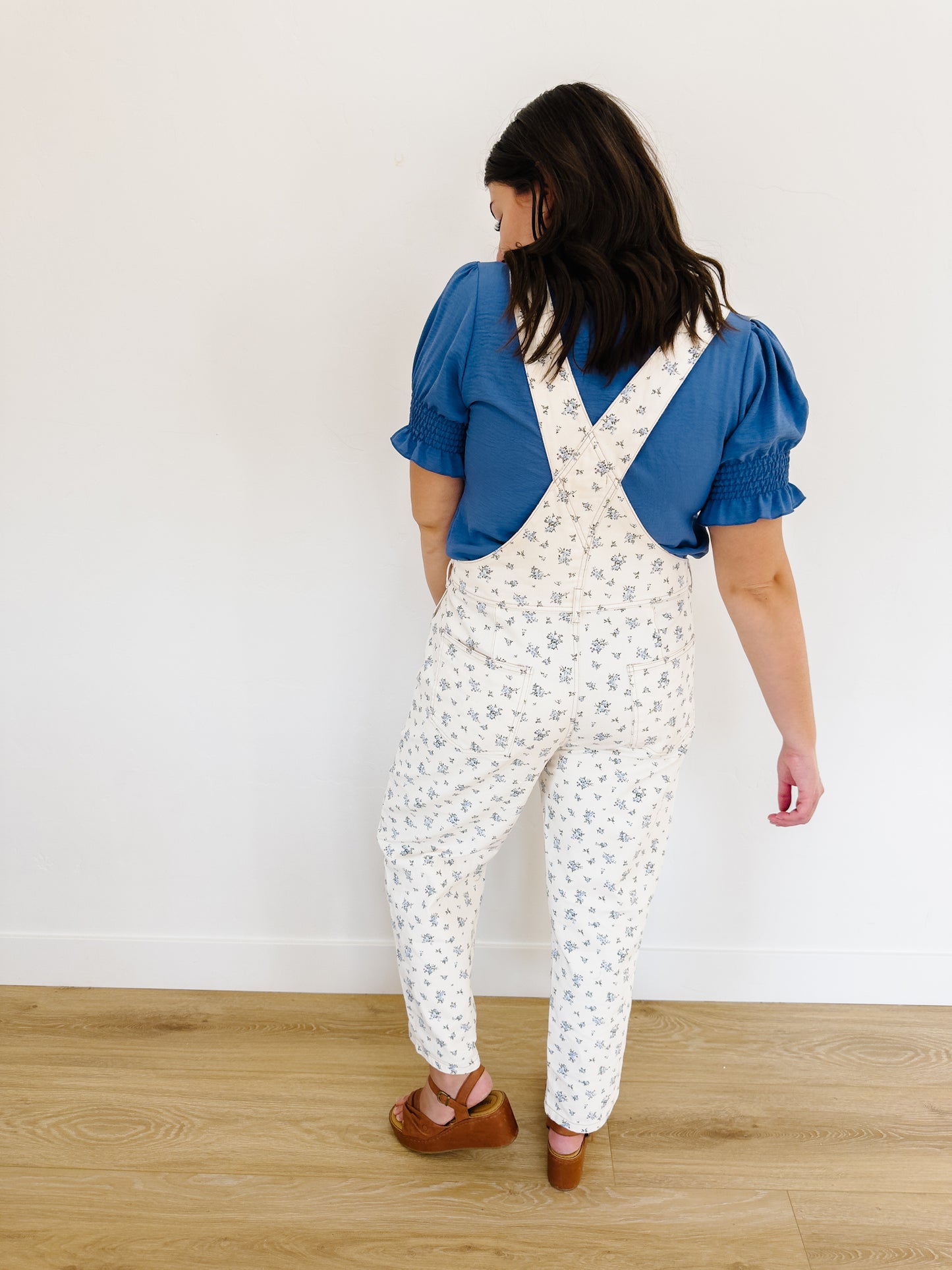 Myla Floral Overalls - Lettie Boutique