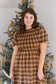 Lottie Plaid Midi Dress
