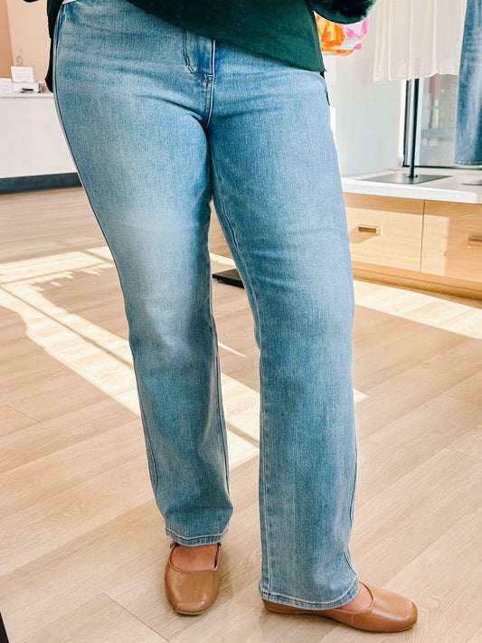 Judy Blue: Dayton Straight Leg Denim