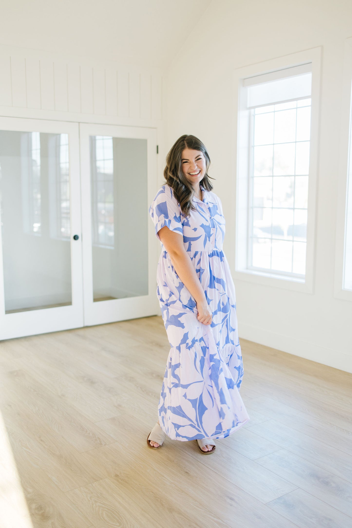 *Nataly Button Up Maxi Dress - Lettie Boutique