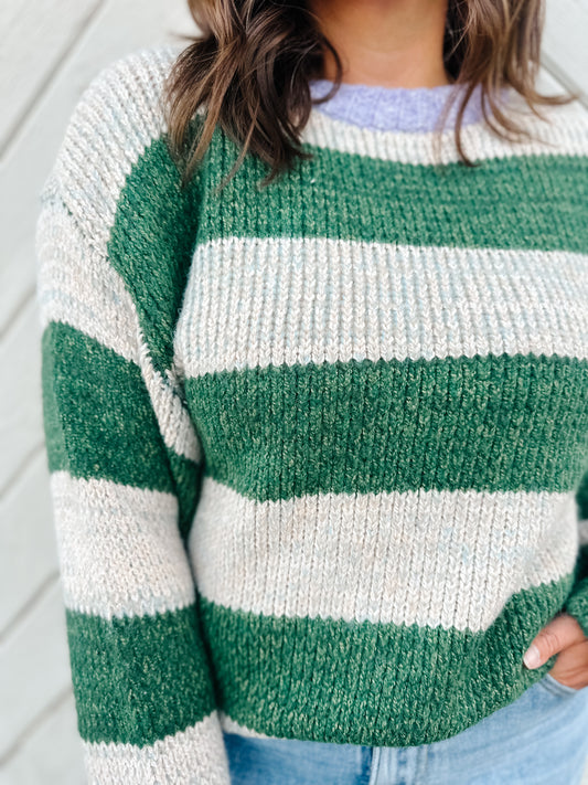 Callie Striped Sweater