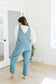 Lany Corduroy Jumpsuit in Gray Blue