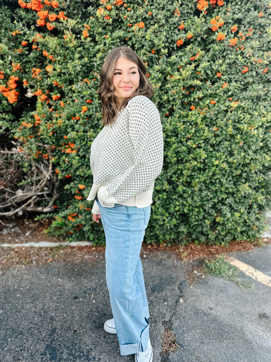 Mila Patterned Sweater