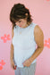+Brynn Tank Top in Light Blue - Lettie Boutique