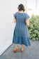 Kendall Smocked Midi Dress