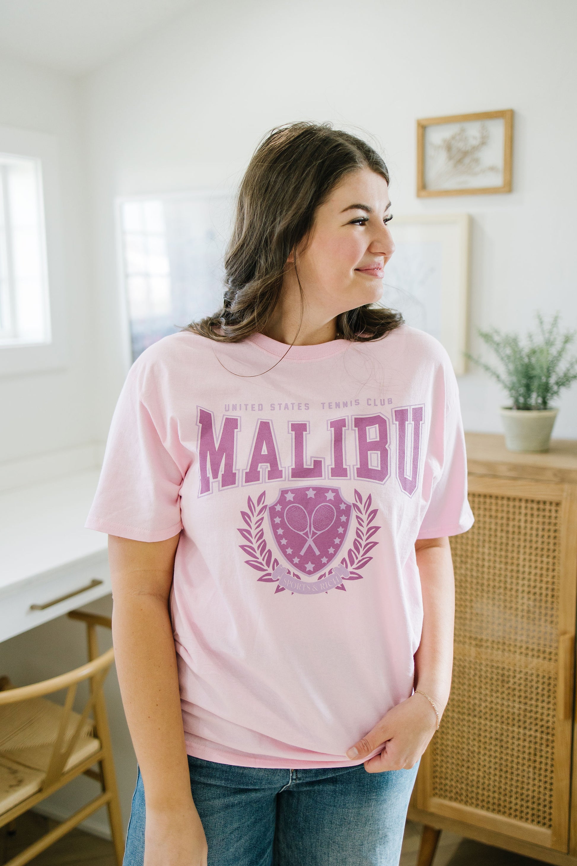 Malibu Graphic Tee - Lettie Boutique