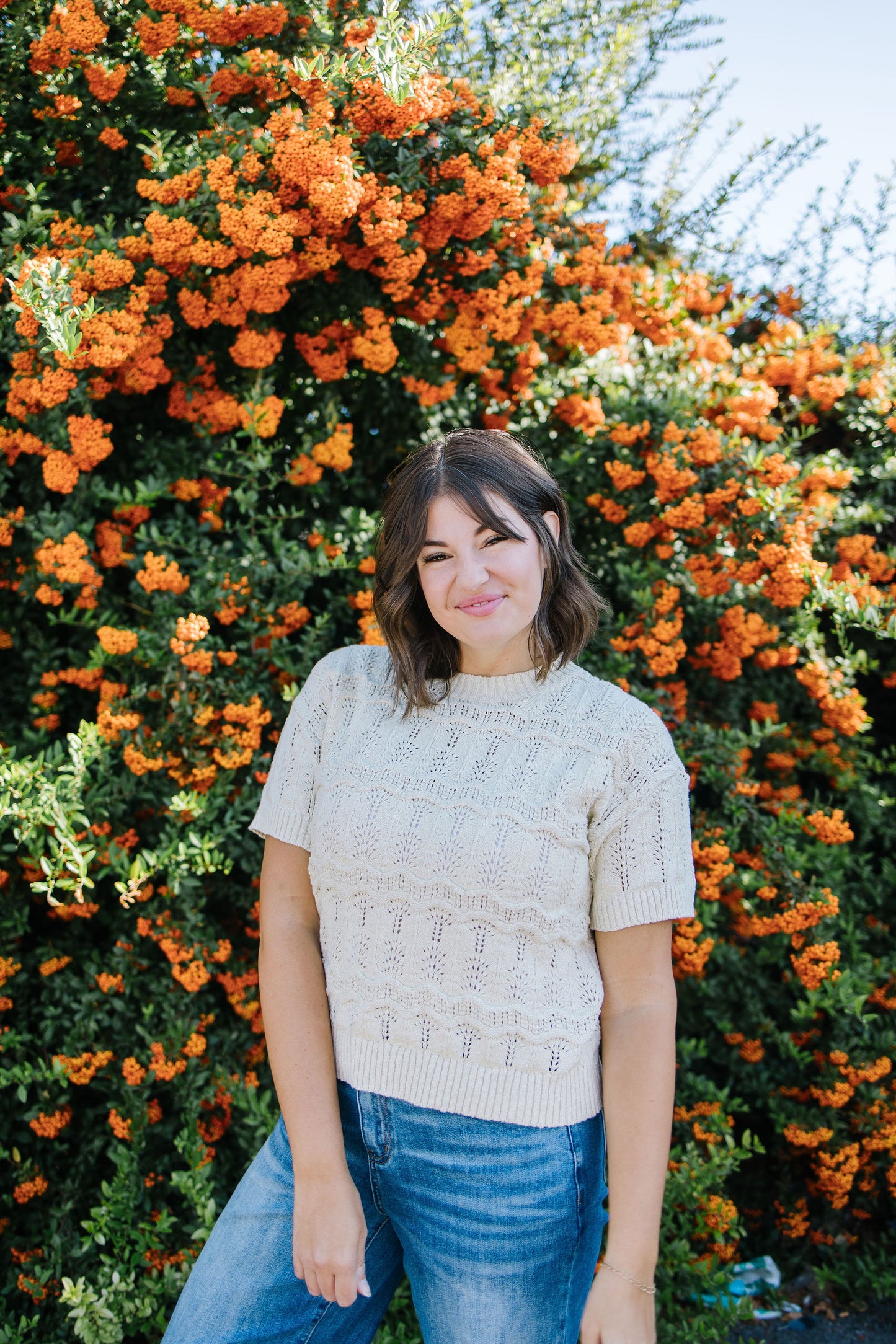 Fulton Crochet Sweater