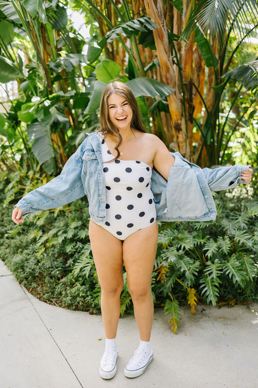 Audrey Polka Dot Swim