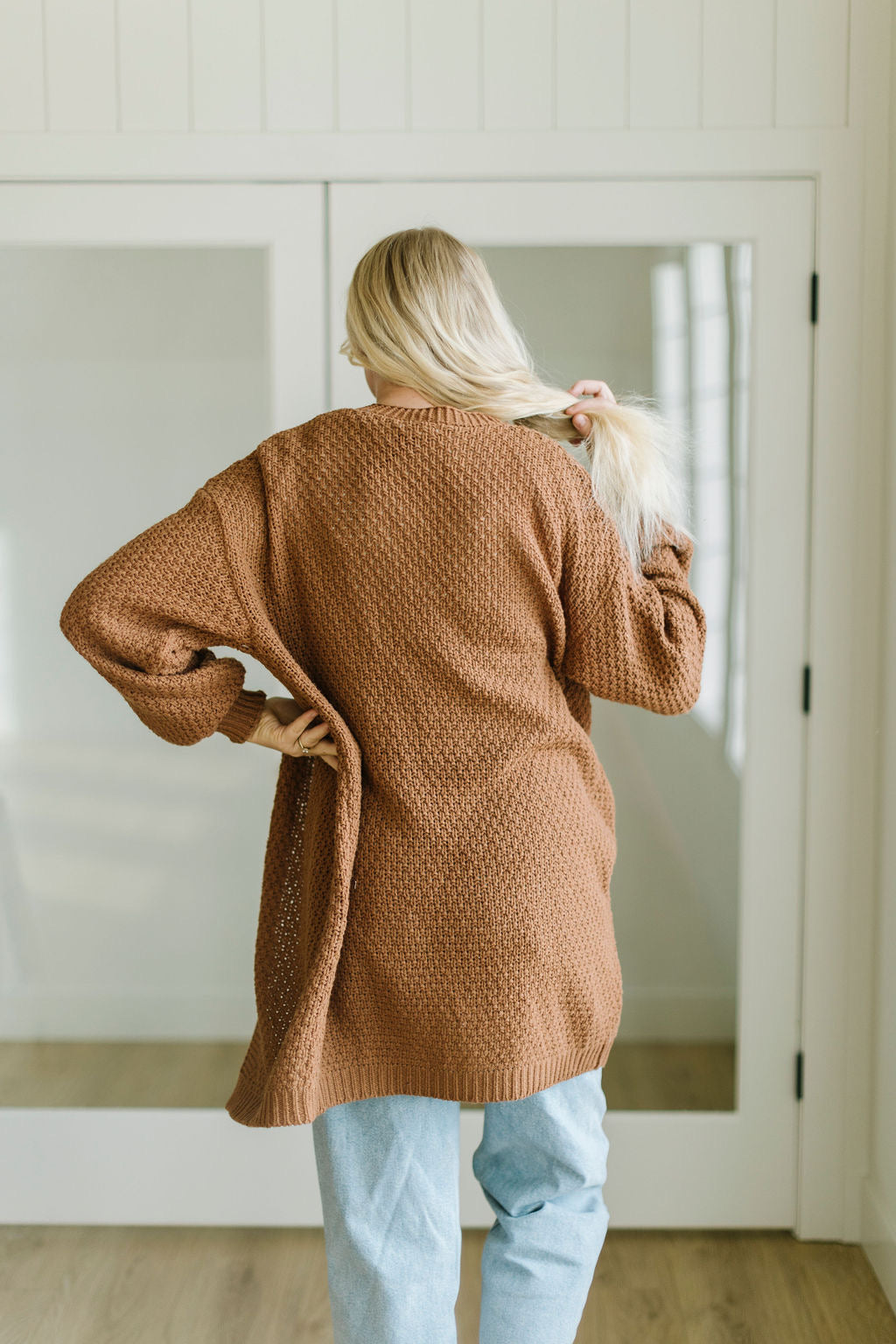 Quincy Cardigan in Mocha