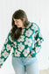 Maxwell Floral Sweater in Pine