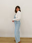 Inka Polka Dot Overalls in Denim - Lettie Boutique