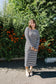Cala Striped Midi Dress