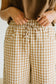 Tilly Gingham Barrel Pants