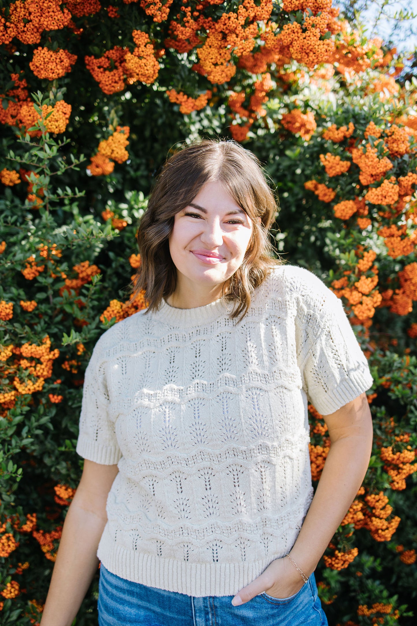 Fulton Crochet Sweater